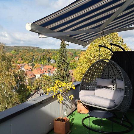 Das Kleine Penthouse Mit Kamin Bad Sachsa Exteriér fotografie