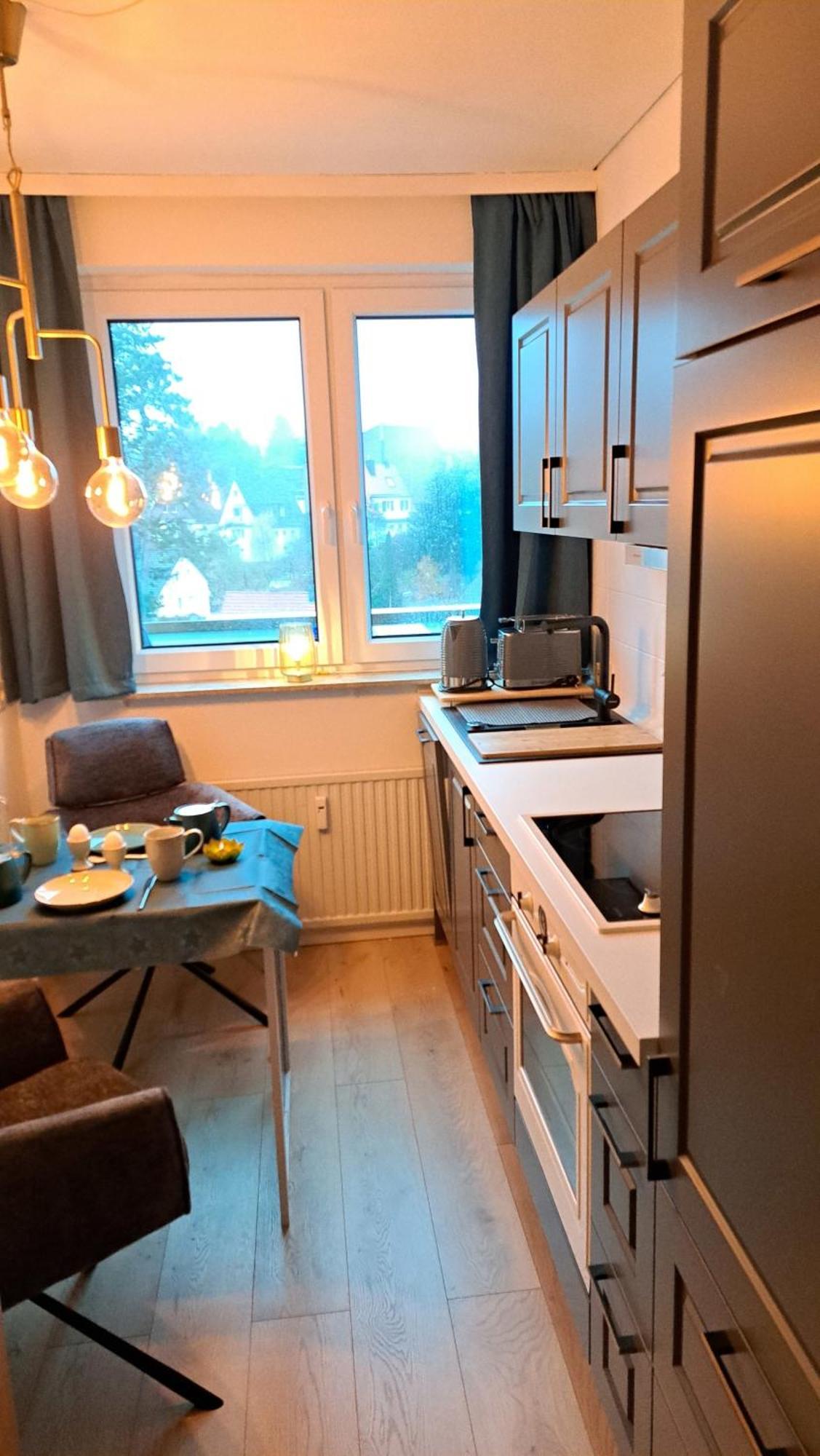 Das Kleine Penthouse Mit Kamin Bad Sachsa Exteriér fotografie