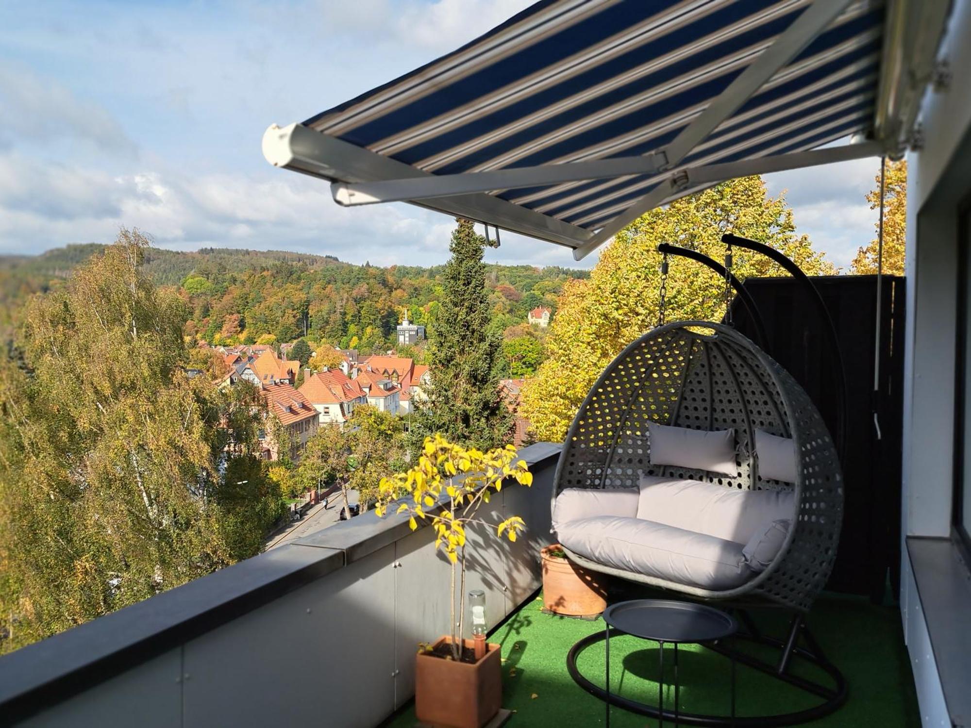 Das Kleine Penthouse Mit Kamin Bad Sachsa Exteriér fotografie